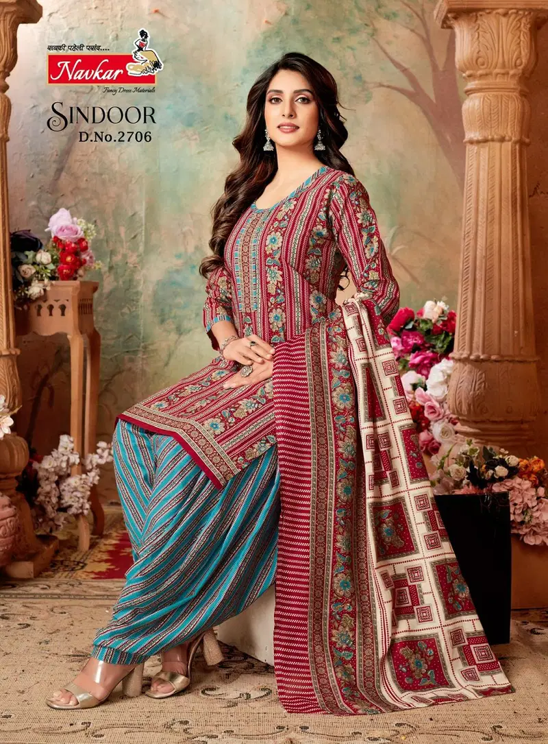 Sindoor Vol 27 By Navkar Indo Cotton Readymade Dress Wholesale Shop In Surat